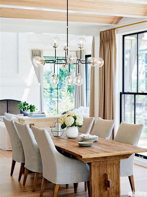 Our Most Stylish Dining Rooms Of 2018 Style At Home