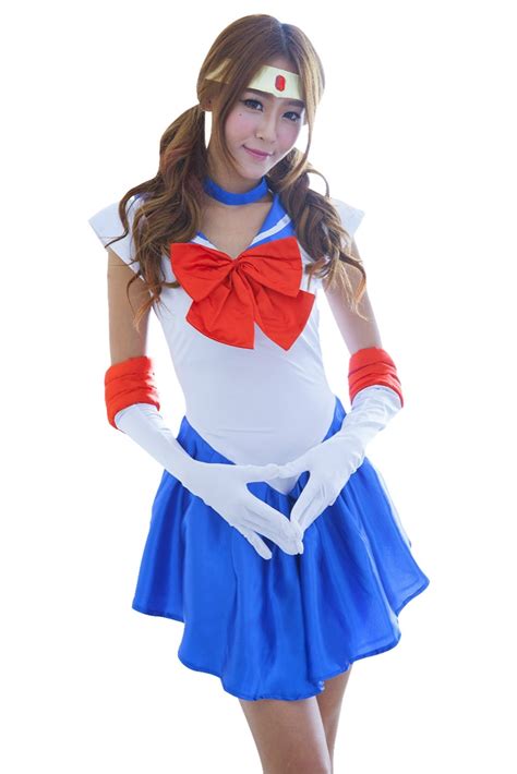 Sailor Moon Cosplay Navy Sailor School Uniform Performance Costumes