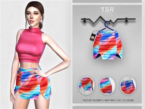 10 Colors Found In Tsr Category Sims 4 Female Everyday In 2021 Sims