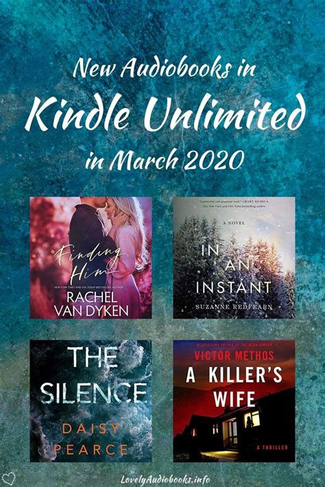 New Free Audiobooks In Kindle Unlimited March 2020 In 2020 Kindle