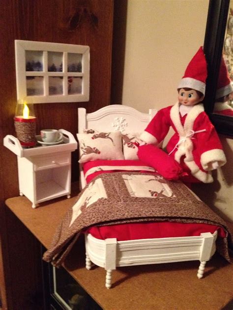 Elf On The Shelf Going To Bed On Dec 22 Elf Antics Xmas Elf Elf On