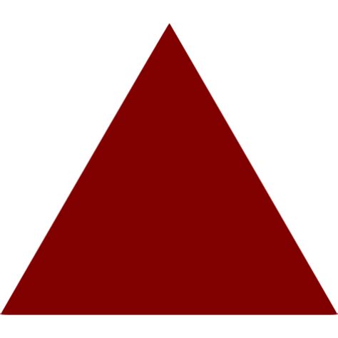 Logo With Red And White Triangles Red Hexagon With White Triangle Logo