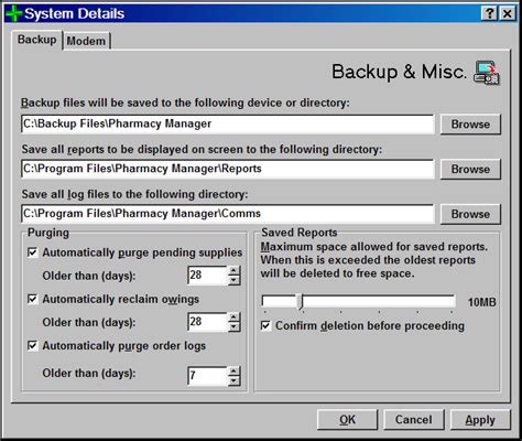Setting Up Your Backup Device