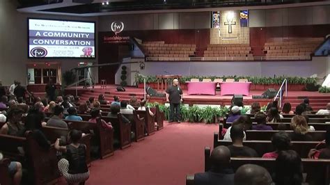 Friendship West Baptist Church Hosts A Community Conversation Nbc 5