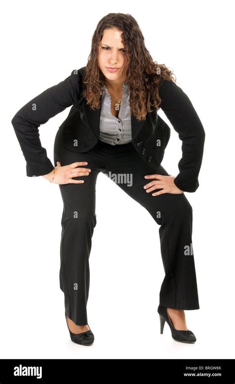 Serious Looking Businesswoman Cut Out Stock Images And Pictures Alamy
