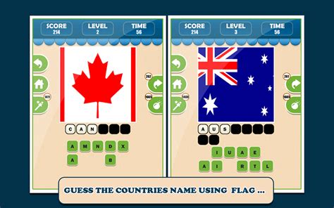 Guess The Country World Flag Logo Quiz Game Amazonca Apps For Android