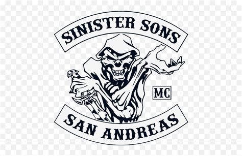 Sinister Sons Mc Crews Gtaforums Emblem Emoji Sinister Emoji Free Transparent Emoji