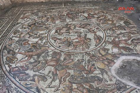 Rare Mosaic Of The Roman Era Found In Syria