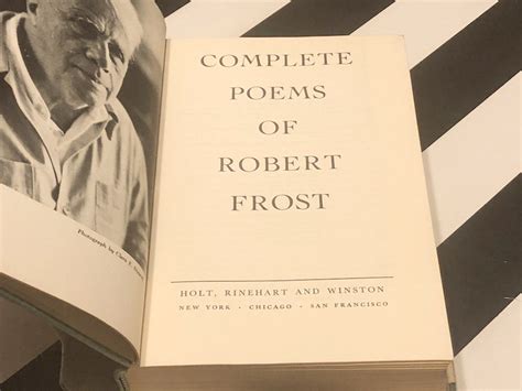 The Complete Poems Of Robert Frost 1964 Hardcover Book