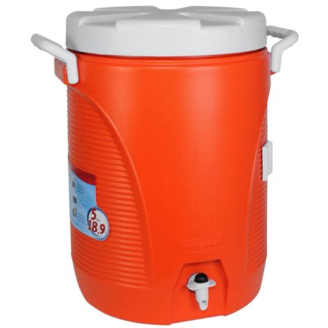 Rubbermaid 5 Gallon Insulated Cooler Orange