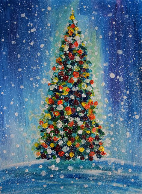 View 29 Easy Acrylic Painting Ideas For Beginners On Canvas Christmas