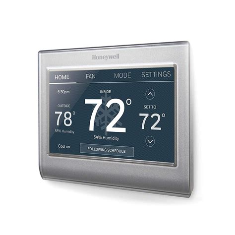 Honeywell Home Rth Wf Wi Fi Smart Color Thermostat Day Programmable Touch Screen