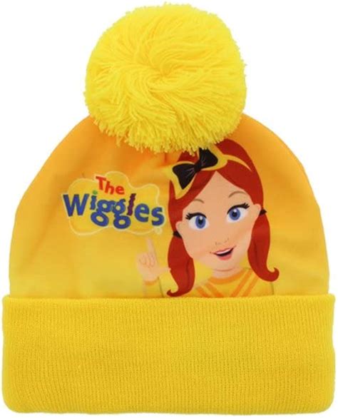 The Wiggles Hat Kids Boys And Girls Emma Wiggles Yellow Pom Pom Winter