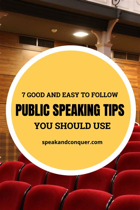 7 Good Public Speaking Tips You Should Use With Little Effort And