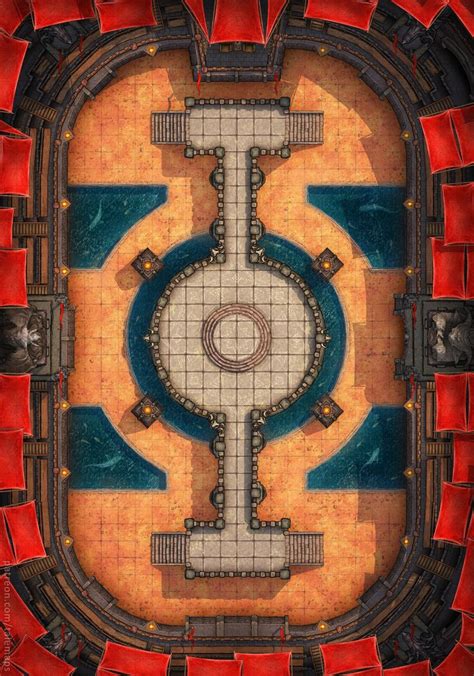 Arena 40x28 Tale Maps Dnd World Map