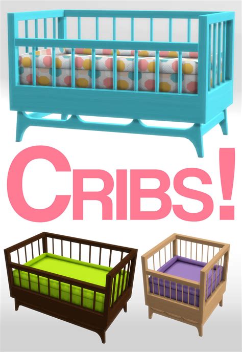 Sims 4 Crib Recolors