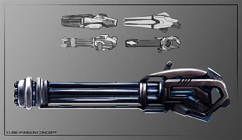 Minigun Concept By Skipercze On Deviantart