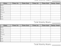 timesheets ideas timesheet template time sheet printable