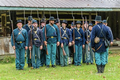 Civil War Reenactment Caesars Creek Ohio Photograph By Gary Whitton