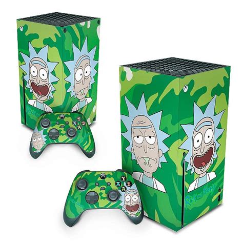 Xbox Series X Skin Rick And Morty Pop Arte Skins