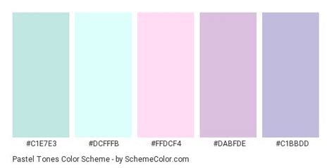 Pastel Palette Color Codes Pantone Colour Palettes Website Color