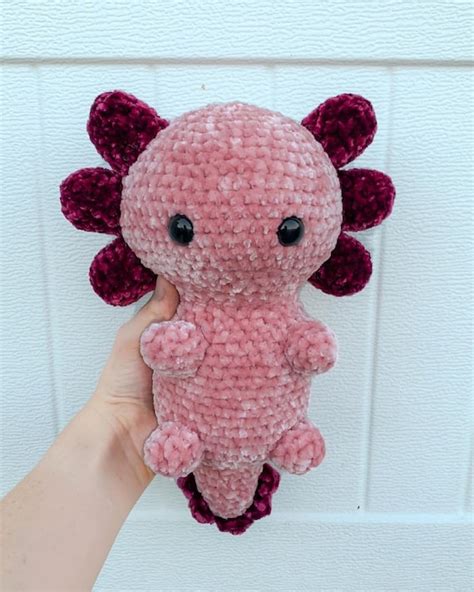 Axolotl Crochet Pattern Etsy