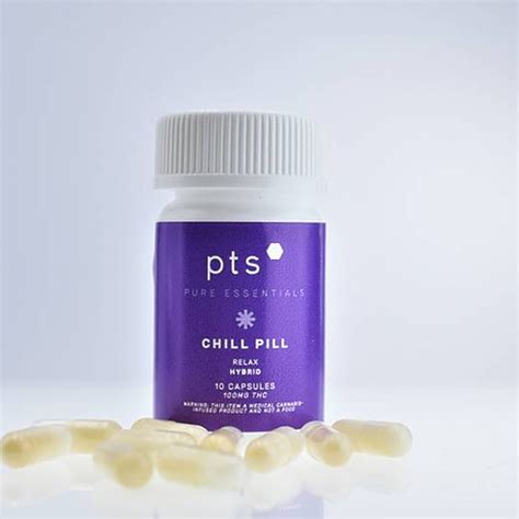 Chill Pill Relax Hybrid Capsules 100mg 10 Pack Leafly