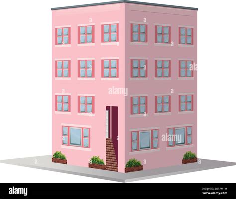 3d Design For Apartment Building Stock Vector Image And Art Alamy