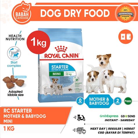 Jual Royal Canin Mini Starter Mother And Babydog 1kg Rc Makanan Induk And