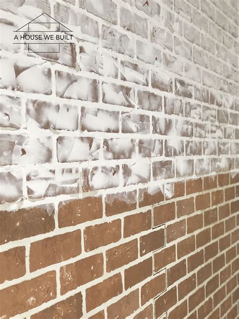 How To Diy A Faux Brick Wall With A German Schmear In 2021 Faux Brick
