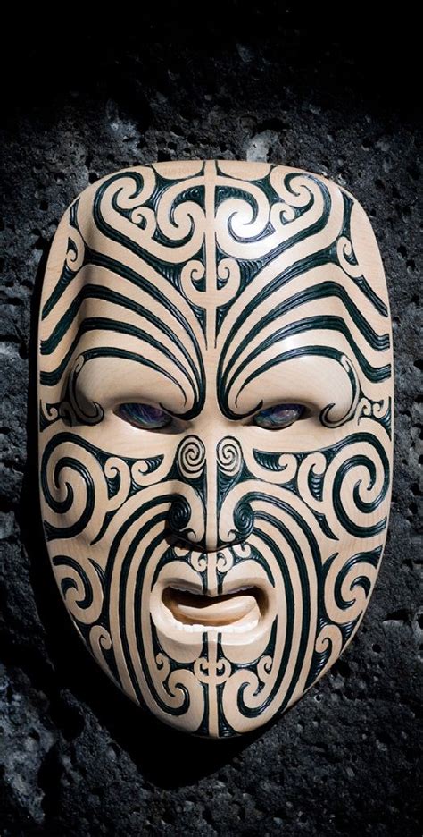 Maori Wood Carving Auckland New Zealand Maori Art Maori Masks Art