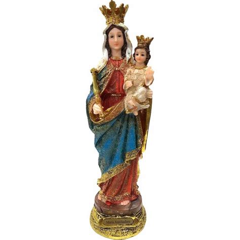 12 Inch Mary Help Of Christians Statue Estatua Imagen De Maria