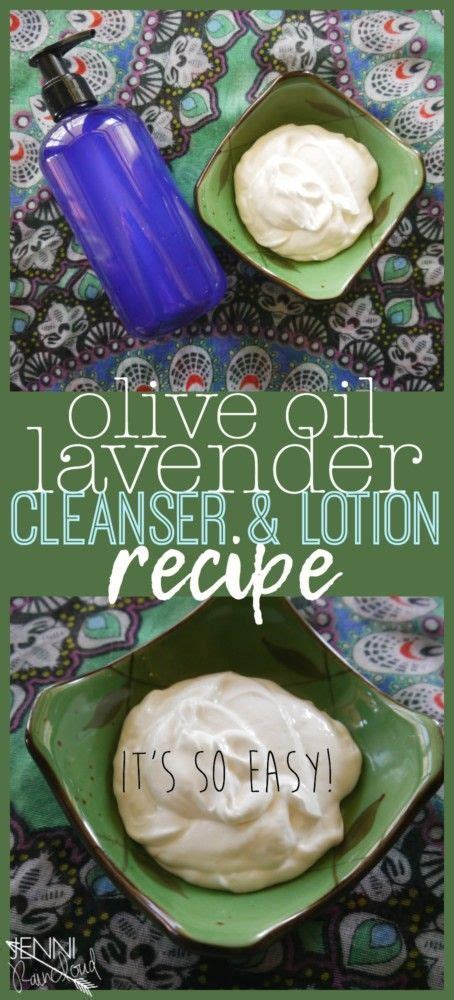 The excess production of oil can lead to many skin ailments like. DIY Olive Oil and Lavender Cleanser and Face Cream ...