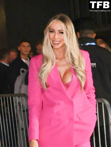 Olivia Attwood Looks Pretty In Pink As She Makes A Busty Appearance At Itv Party 32 Photos
