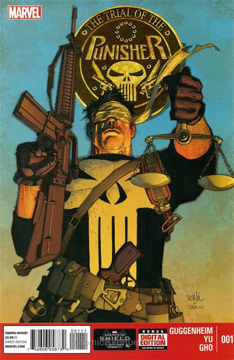 Punisher The Trial Of The Punisher 1 Vf Marvel Comic Book