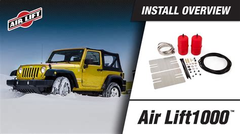 Install Overview Air Lift 1000 Universal Youtube