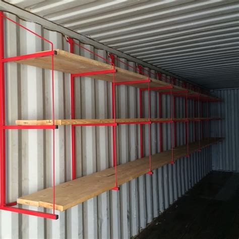 Shipping Container Shelving