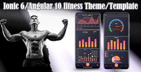 Ionic 6 Angular 10 Fitness Theme Template Androidioswebapp By