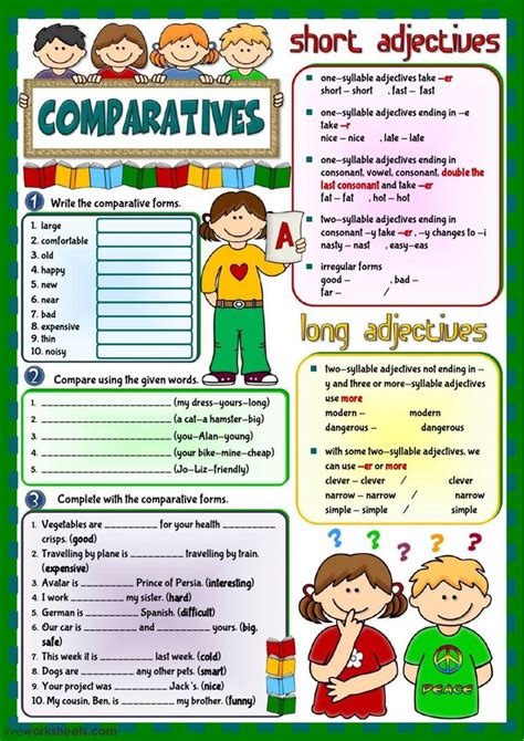 Pin By July July On Cylet Comparative Adjectives Adjectives Reading