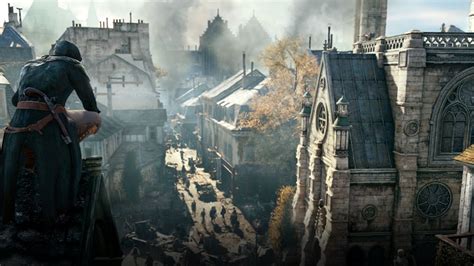 Assassin S Creed Unity Exploring Paris Free Roaming Parkour
