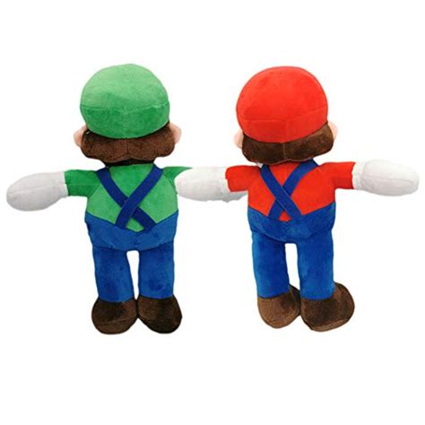Super Mario Bros Plush 14 Inch33cm Mario Luigi 2pcs Doll Stuffed