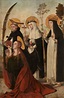 La Magdalena, San Pedro de Verona, Santa Catalina de Siena y la beata ...