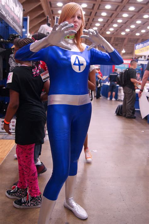 Invisible Woman Cosplay Baltimore Comic Con Flickr