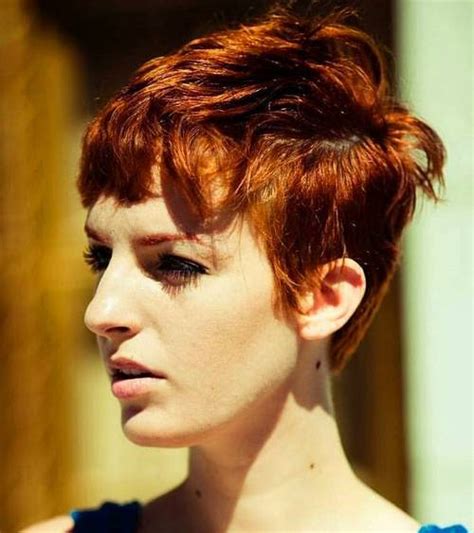 35 Mesmerizing Short Red Hairstyles For True Redheads