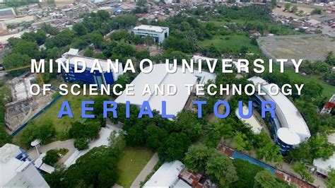 mindanao university of science and technology aerial tour 4k youtube