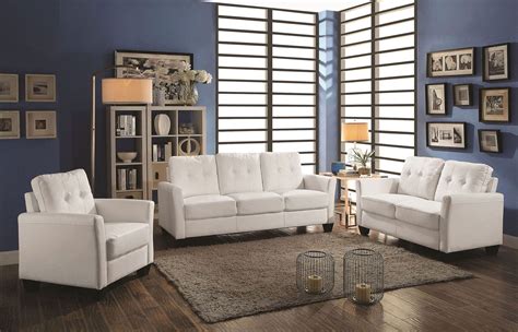 G571 Living Room Set White By Glory Furniture Furniturepick