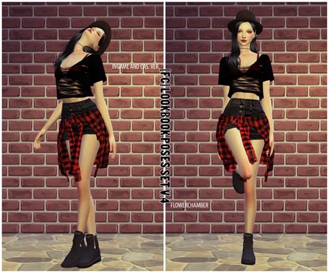 Sims 4 Cc Custom Content Poses The Sims Resource Model Pose Vrogue