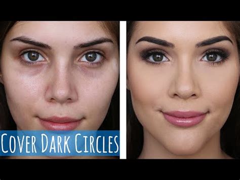How To Cover Dark Circles And Stop Under Eye Creasing Youtube
