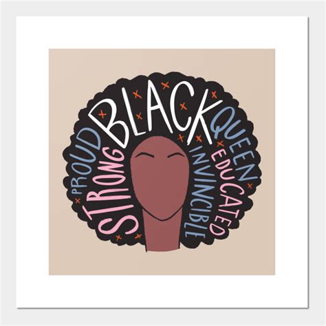 Proud Black Woman Proud Black Woman Posters And Art Prints Teepublic