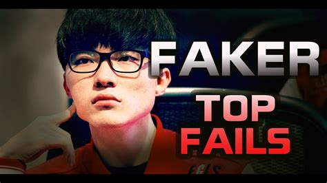 Faker Funny Fail Montage League Of Legends Youtube